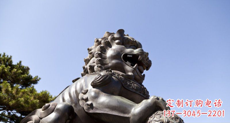 张掖新精美铜质狮子雕塑