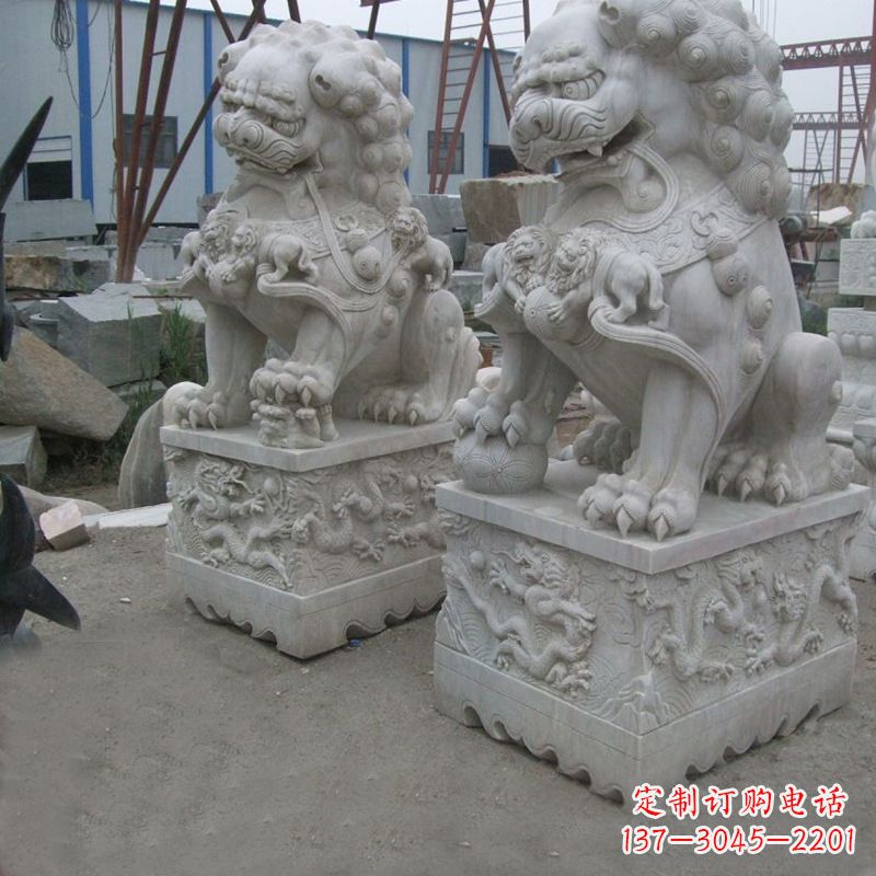 张掖北京青铜狮子雕塑