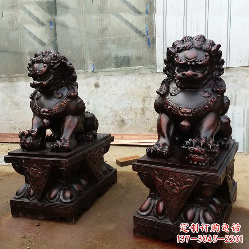 张掖北京铜狮子