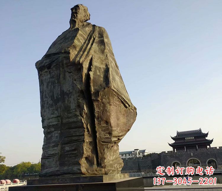 张掖范仲淹精神从文学到石雕