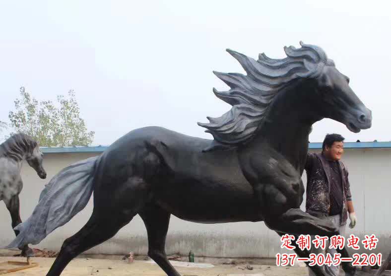 张掖“马赛克”——极致精准的马雕塑