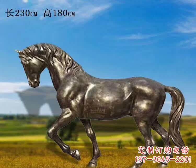 张掖马铜雕,传承古老文化