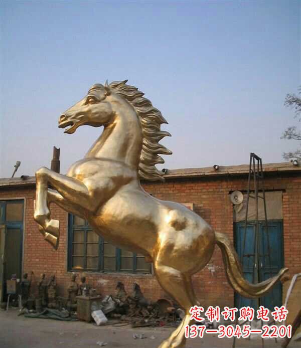 张掖奔马精致瓷器