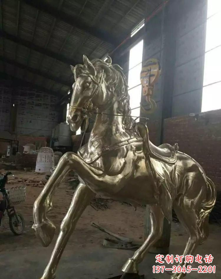 张掖“马”系列精美铜饰