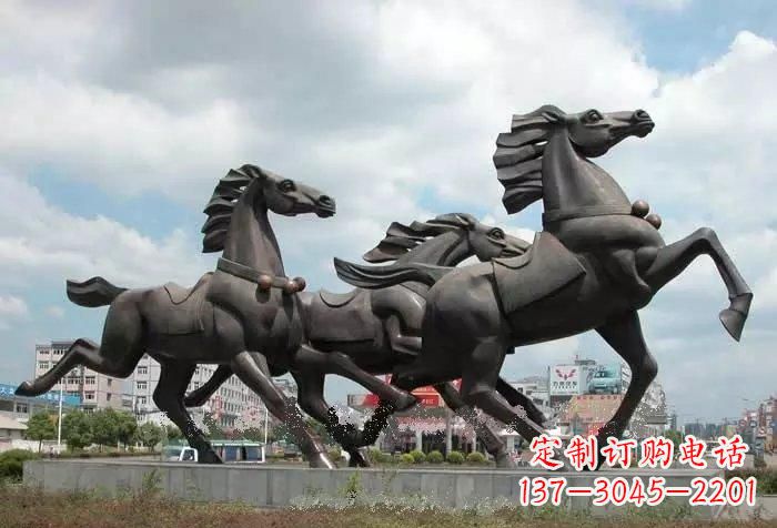 张掖流动的马雕塑——给你的家居添彩