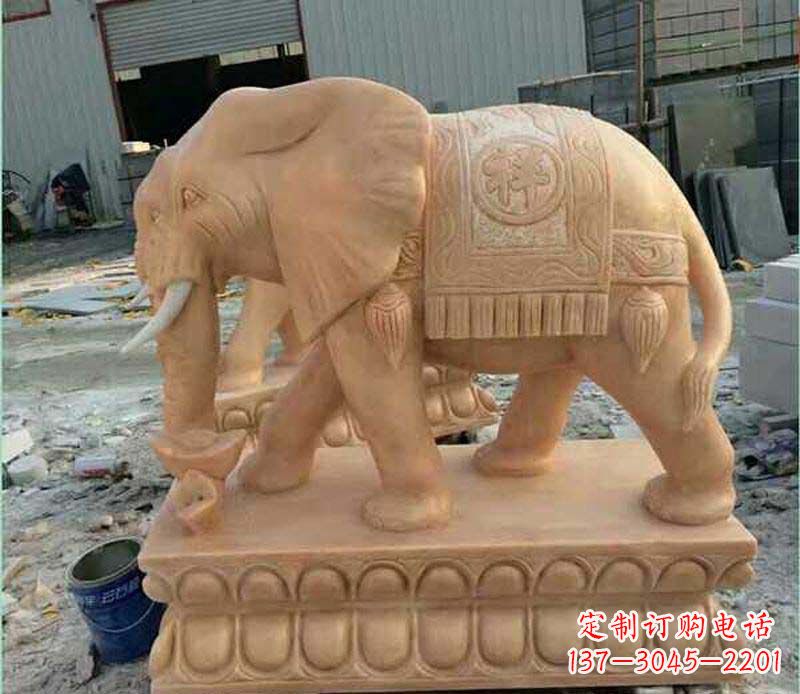 张掖璀璨大象石雕