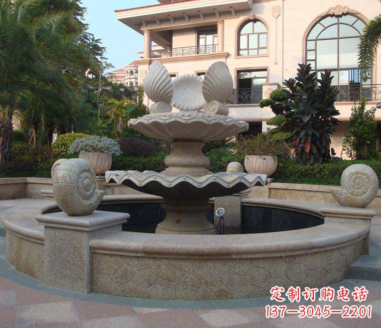 张掖新款室外喷泉装饰景观石雕