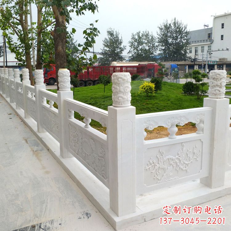 张掖精美大理石栏板