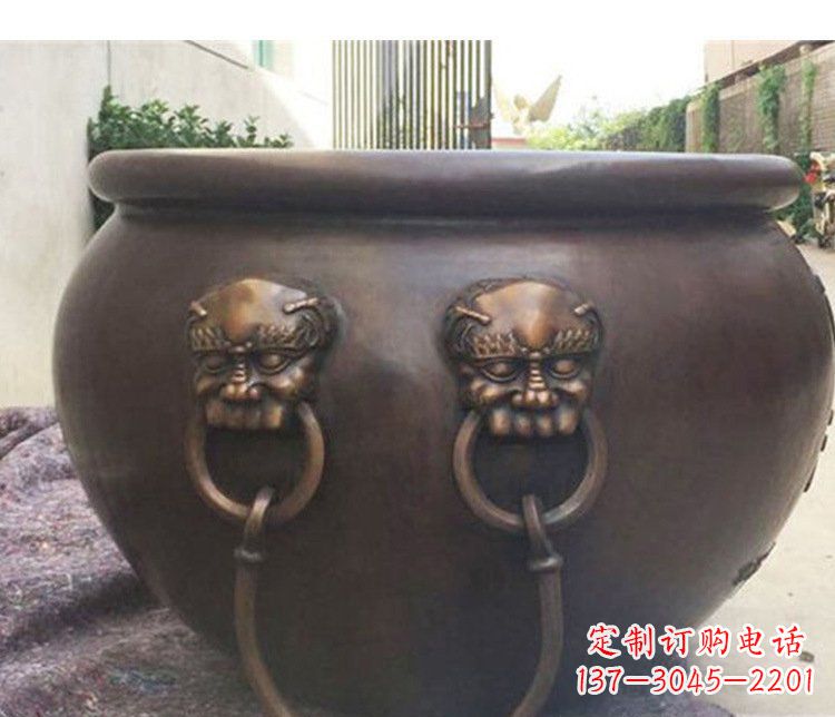 张掖铜质水缸