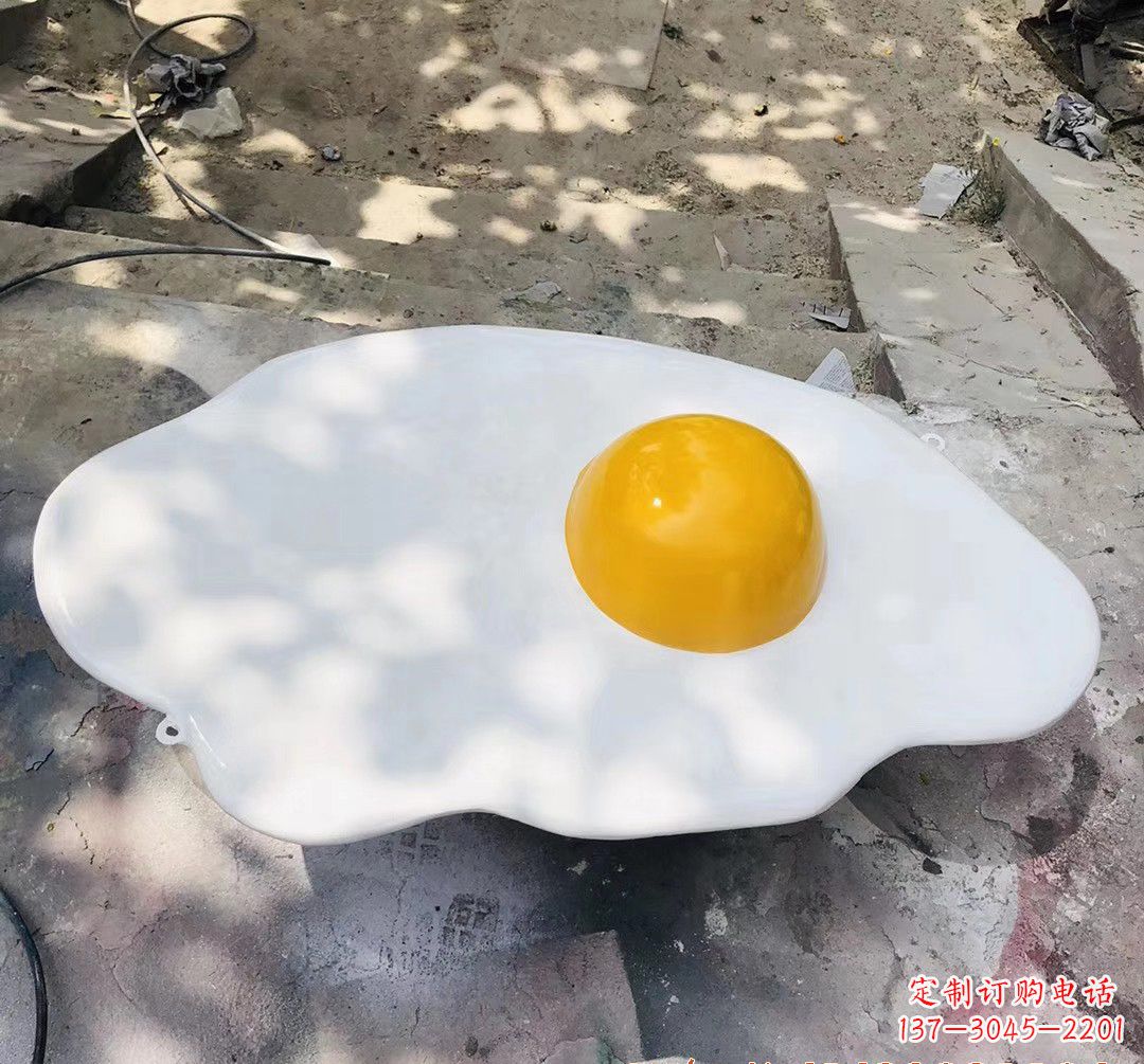 张掖玻璃钢鸡蛋雕塑——精美绝伦