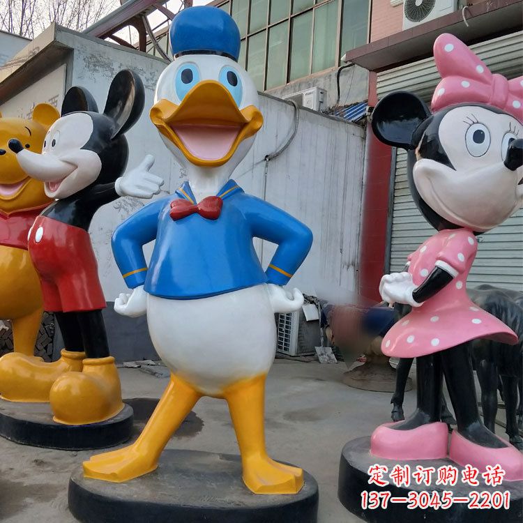 张掖玻璃钢老鼠雕塑