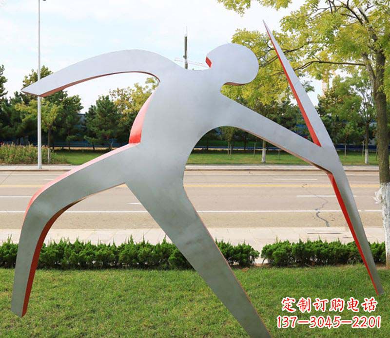 张掖不锈钢标枪雕塑精美的艺术品