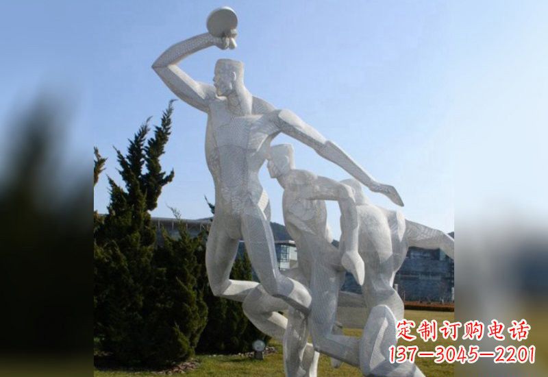 张掖精致的乒乓球雕塑