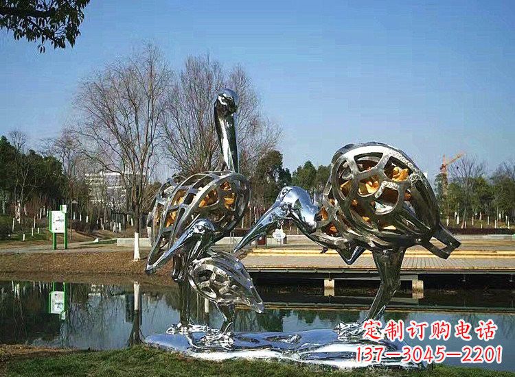 张掖精美非凡的不锈钢丹顶鹤雕塑