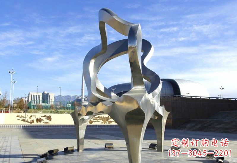 张掖不锈钢钢琴雕塑