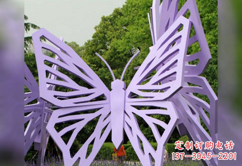 张掖不锈钢蝴蝶雕塑美丽永恒