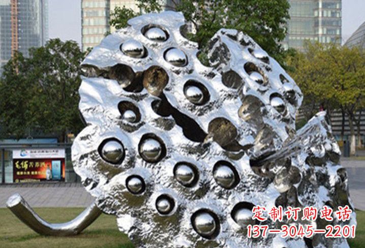 张掖不锈钢莲蓬雕塑以美观与耐久性著称
