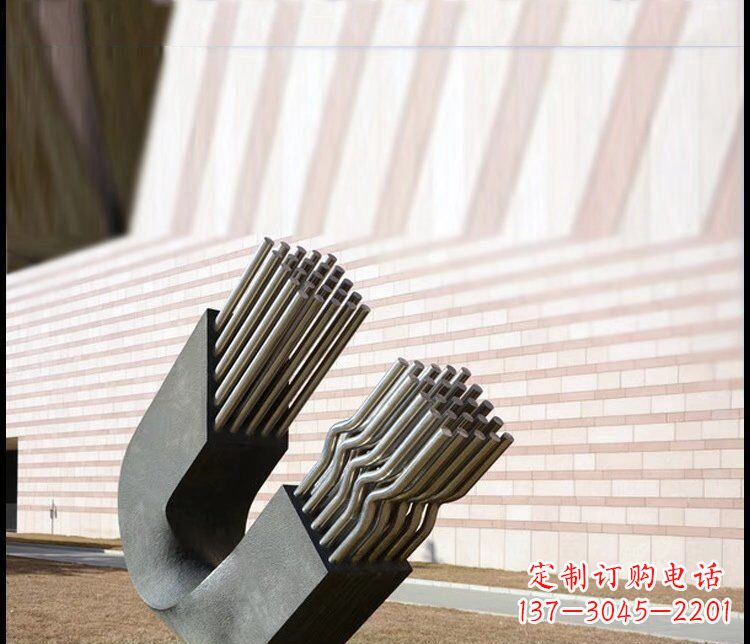 张掖不锈钢磁铁雕塑，给景观带来无限魅力