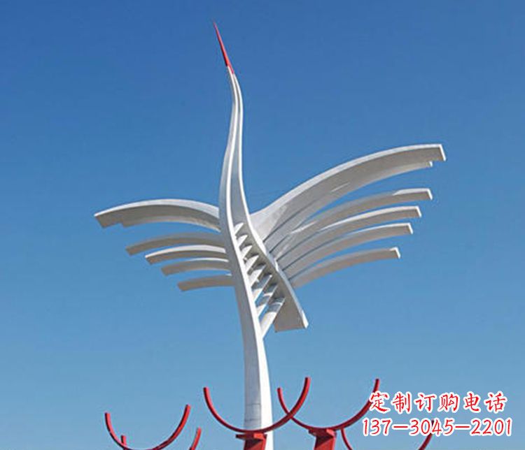 张掖不锈钢大雁雕塑——纪念传统文化的精美艺术品