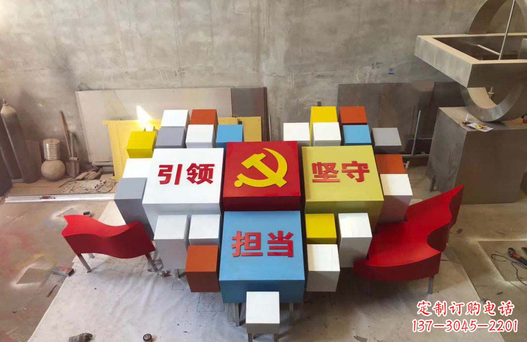 张掖不锈钢魔方雕塑精致美观的装饰