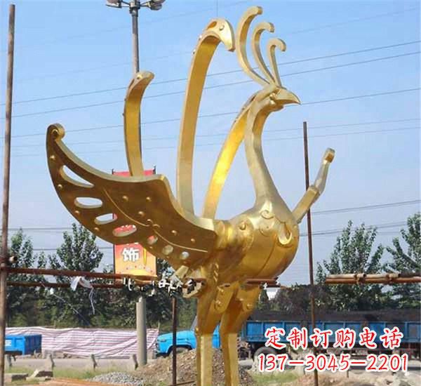 张掖不锈钢凤凰雕塑的魅力
