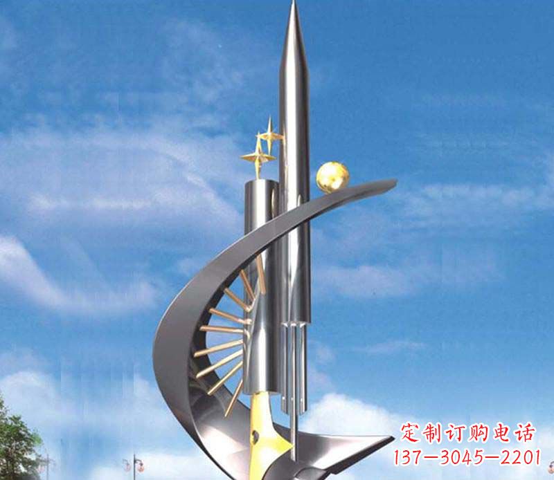 张掖不锈钢笔雕塑艺术与精美的完美结合