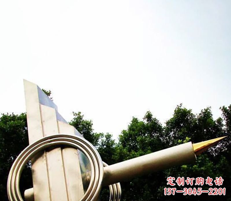 张掖不锈钢钢笔雕塑把简单的钢笔变成艺术品