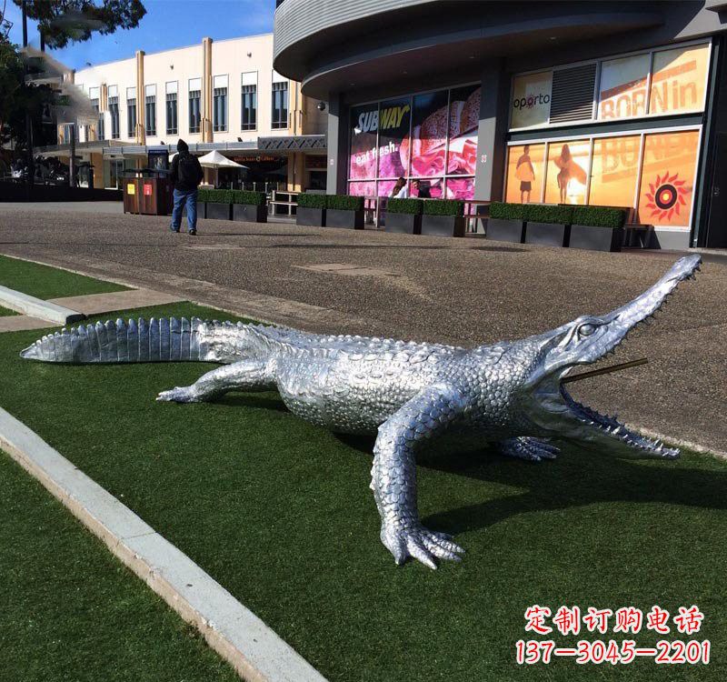 张掖不锈钢动物雕塑精美而具有艺术价值
