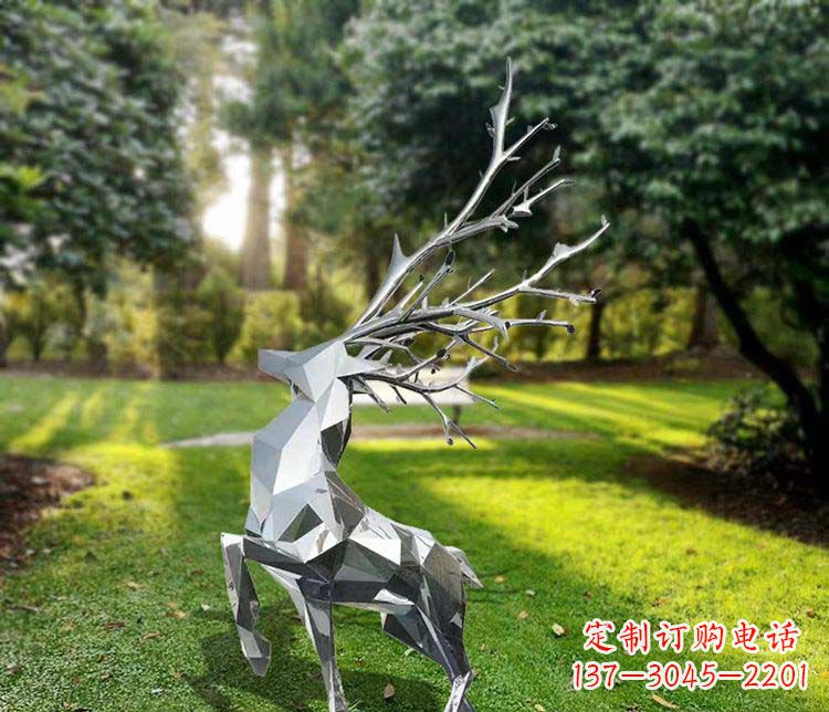 张掖不锈钢动物雕塑美丽且耐久
