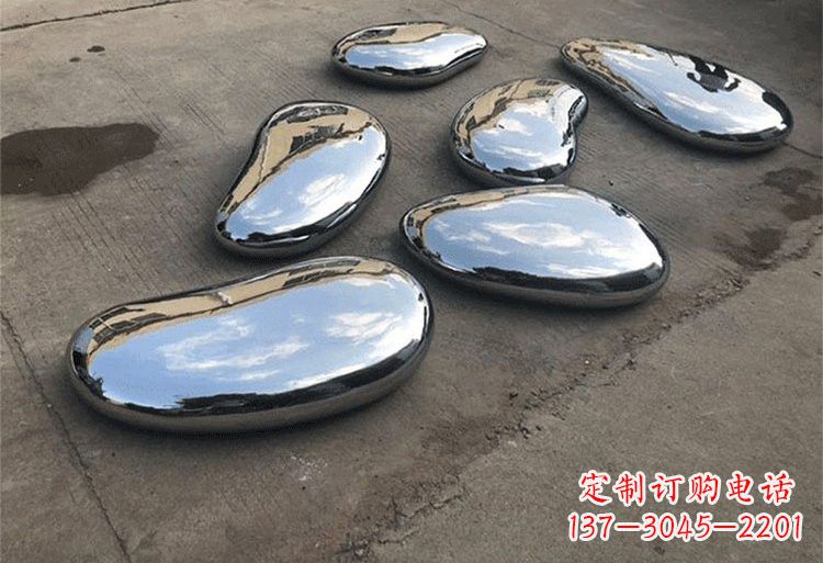 张掖不锈钢水滴雕塑让公园更加美丽