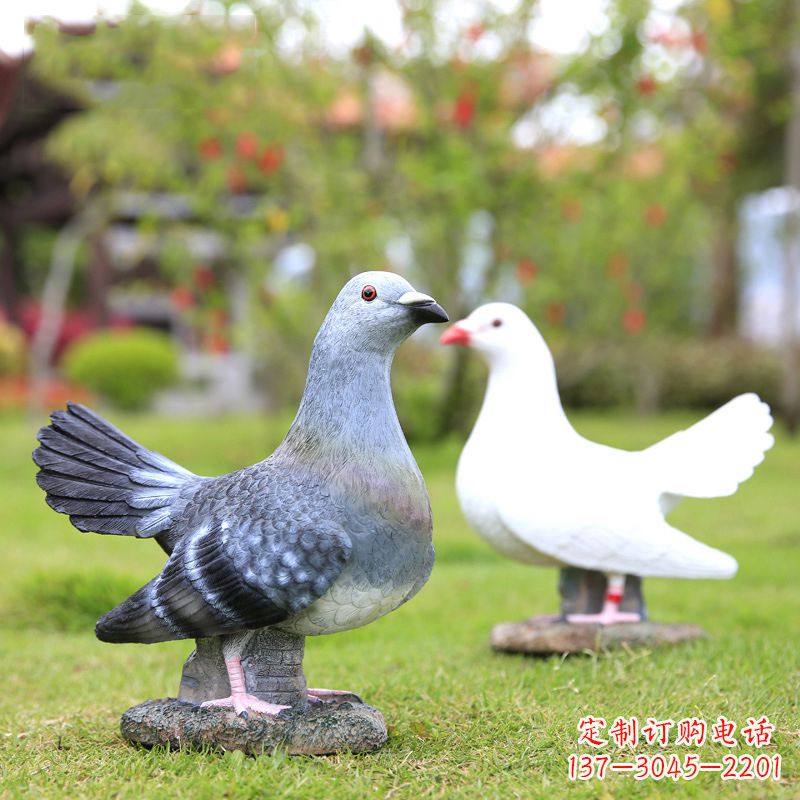 张掖和平鸽雕塑——象征着永恒的和平