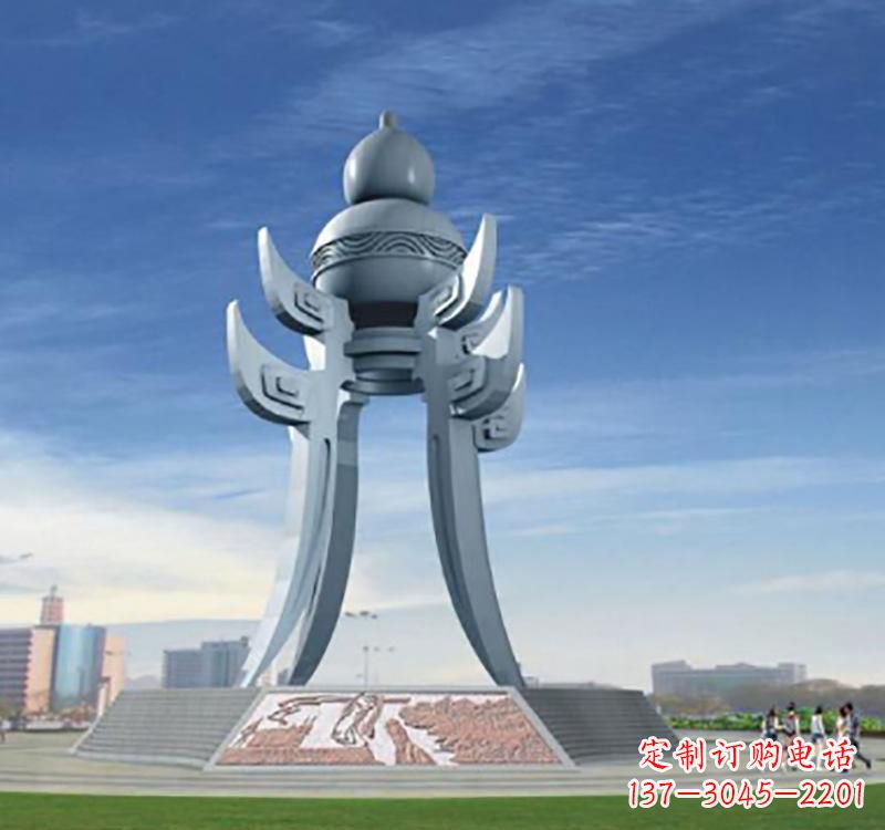 张掖精美葫芦雕塑