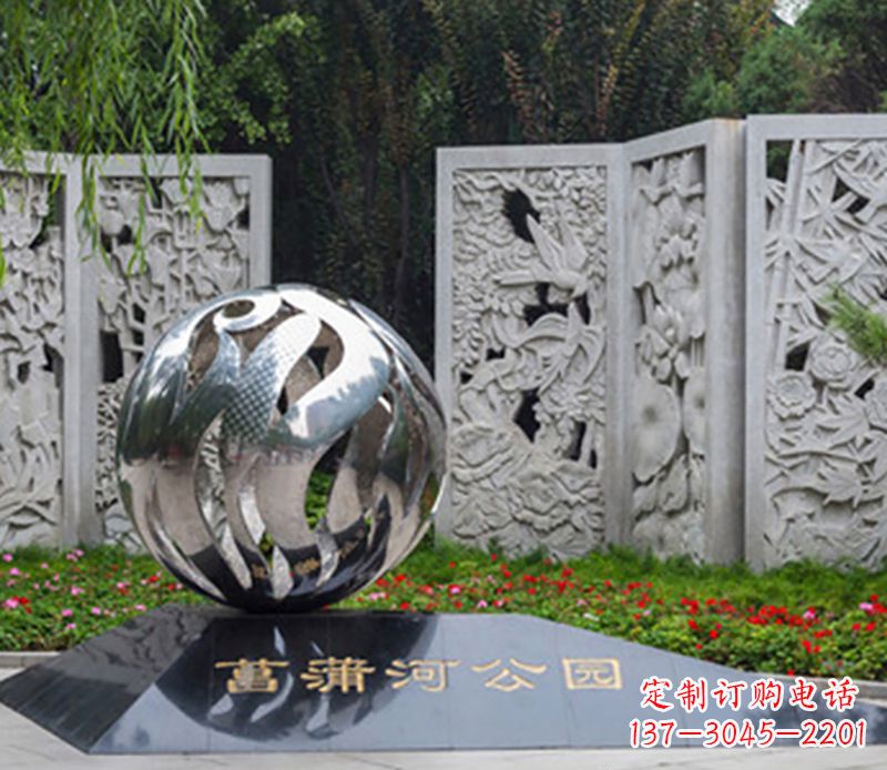张掖飘带雕塑不锈钢的外部装饰