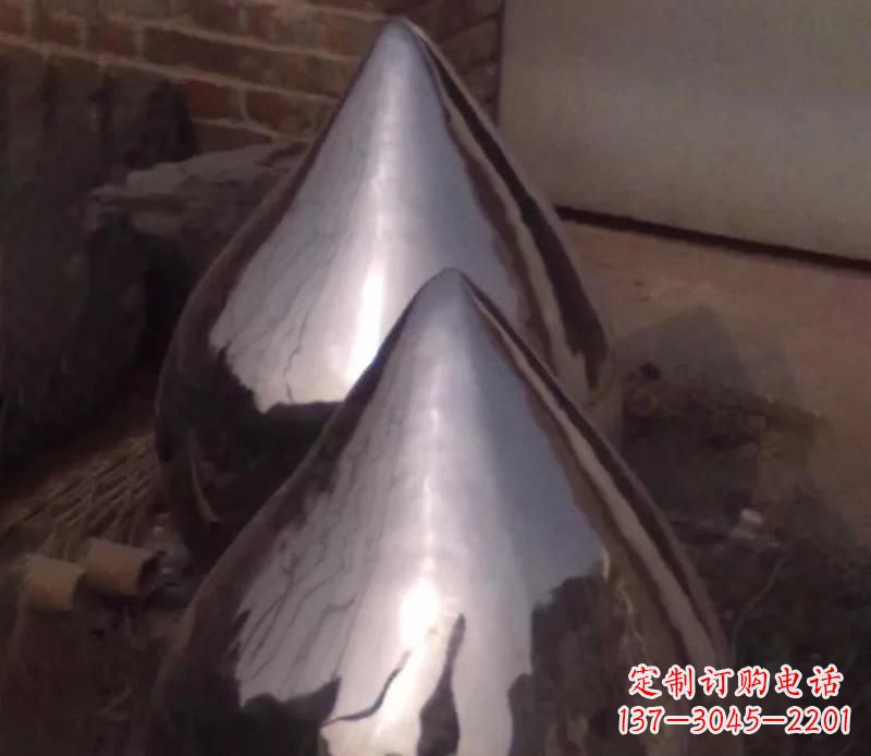 张掖不锈钢水滴雕塑艺术与美的完美结合