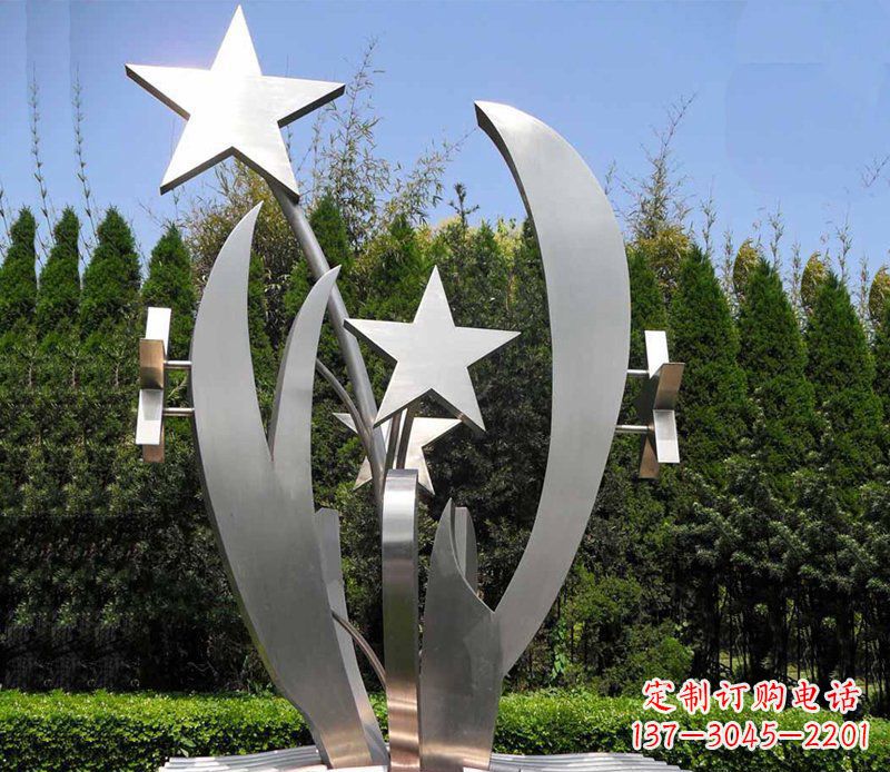 张掖不锈钢的五角星之美