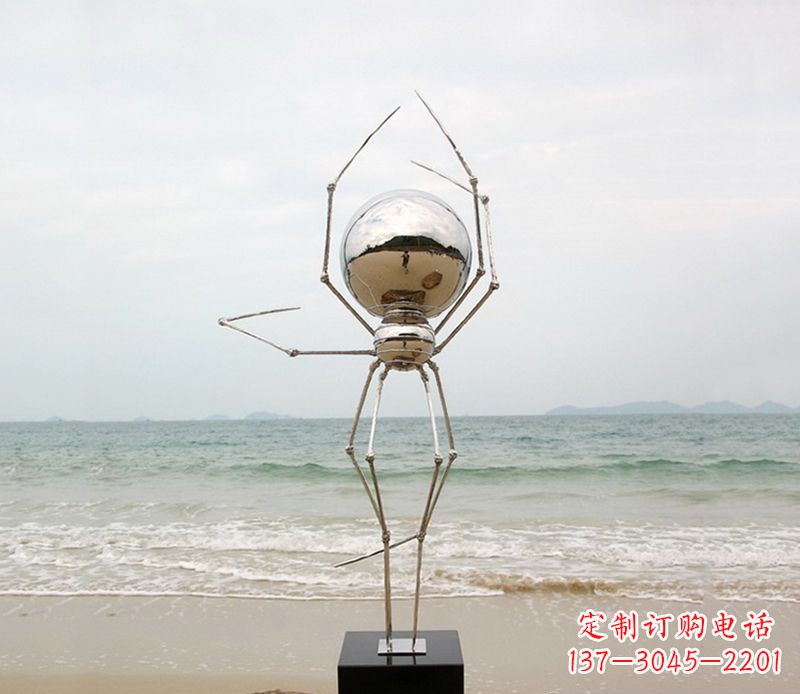 张掖不锈钢的蜘蛛侠雕塑