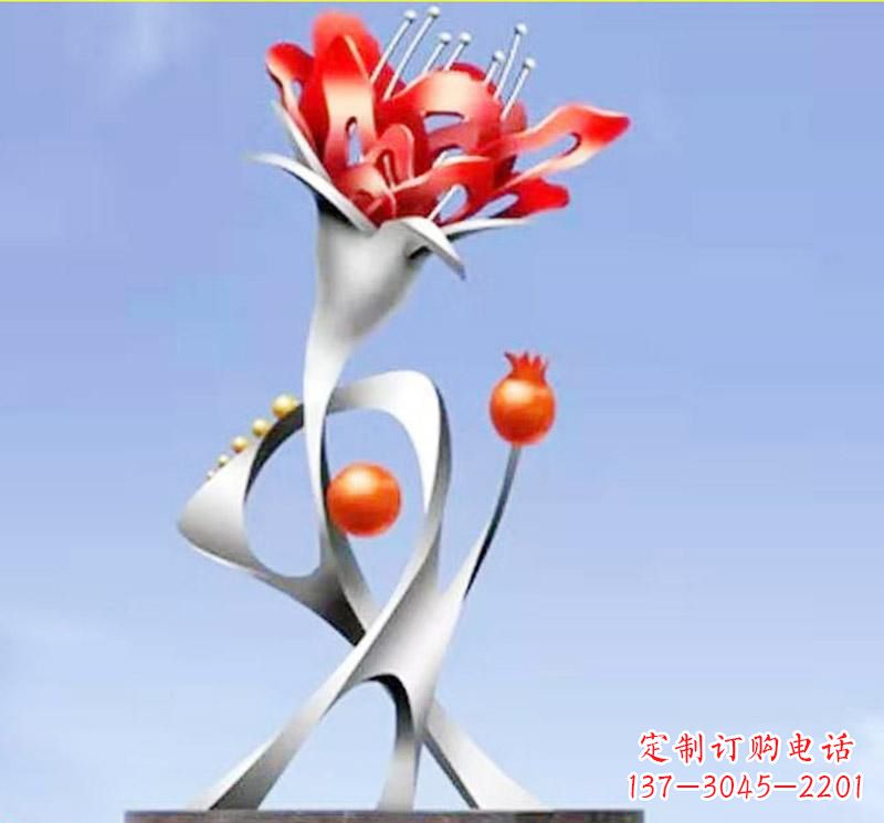 张掖不锈钢莲花雕塑的魅力