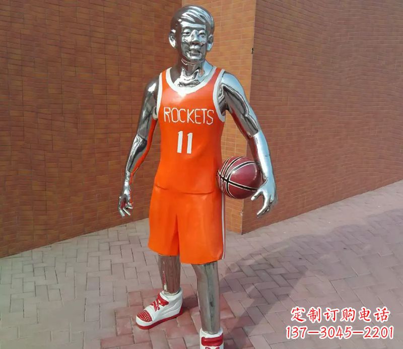 张掖精美的足球雕塑