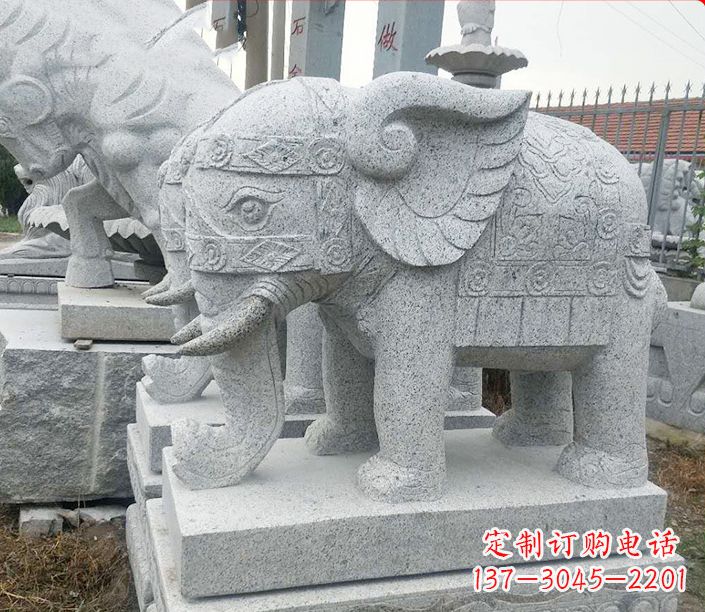张掖藏传佛教大象雕塑