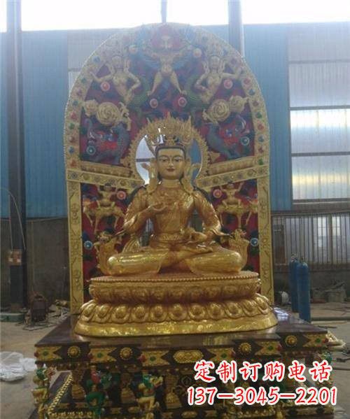 张掖藏佛像铜雕