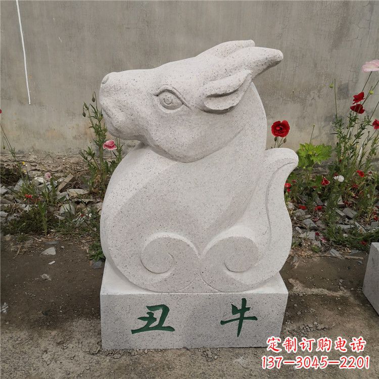 张掖精美汉白玉动物雕塑