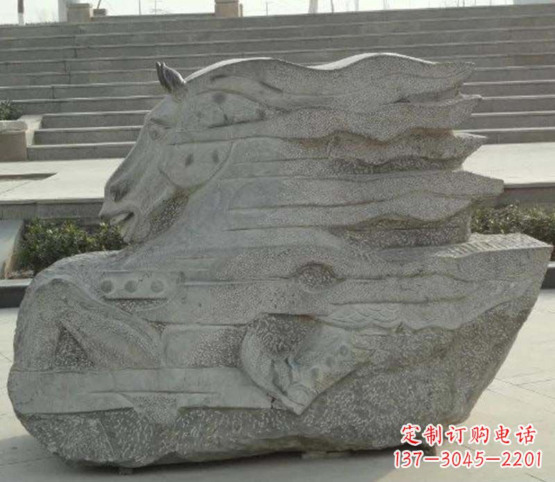 张掖大理石马雕百年传统的精美杰作
