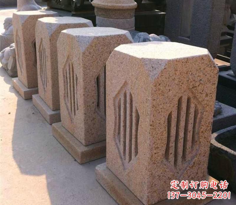 张掖精美的大理石灯雕塑
