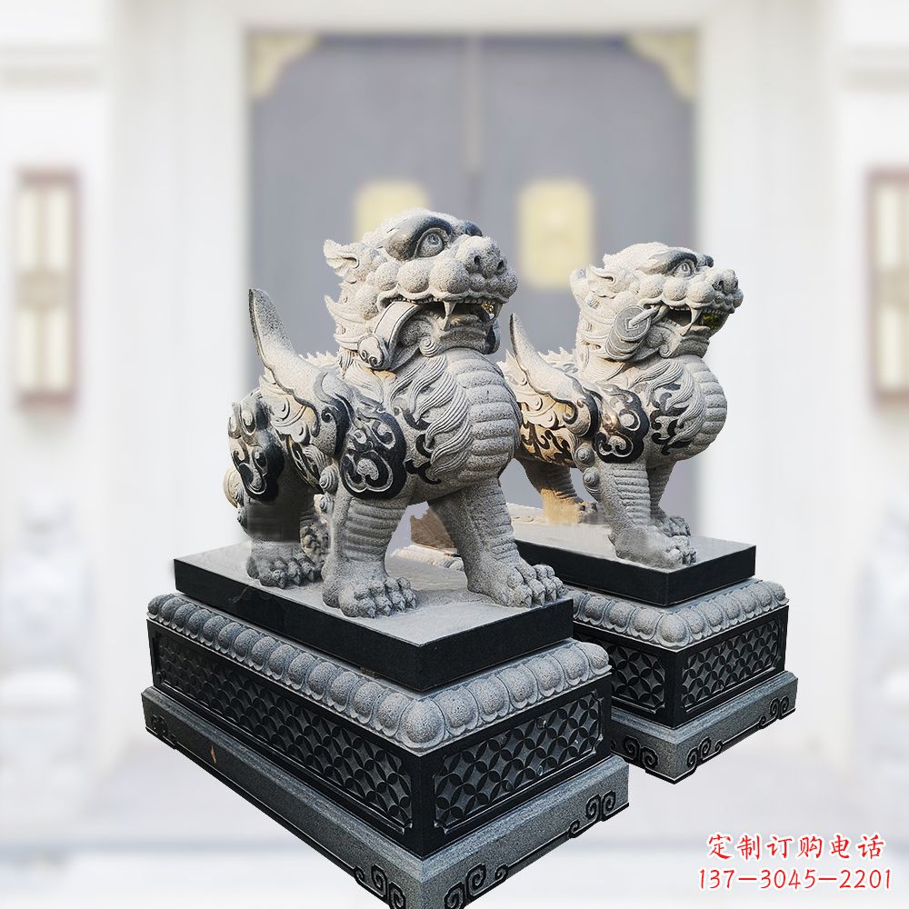 张掖大理石雕刻的貔貅