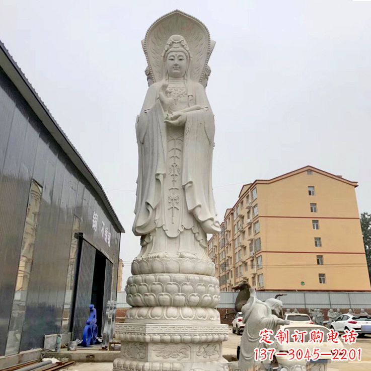 张掖大理石观音雕像的魅力