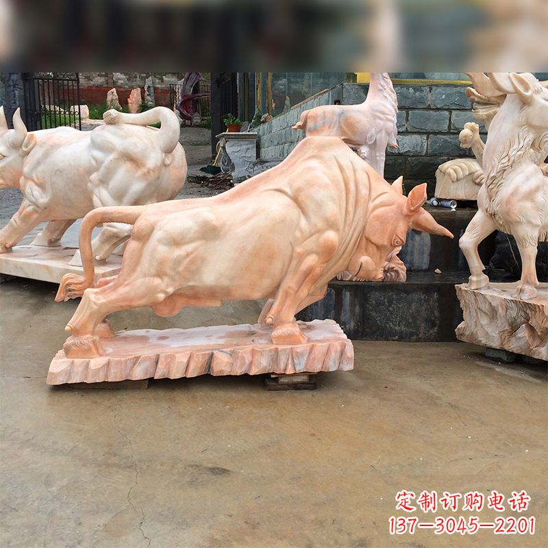 张掖大理石动物雕塑