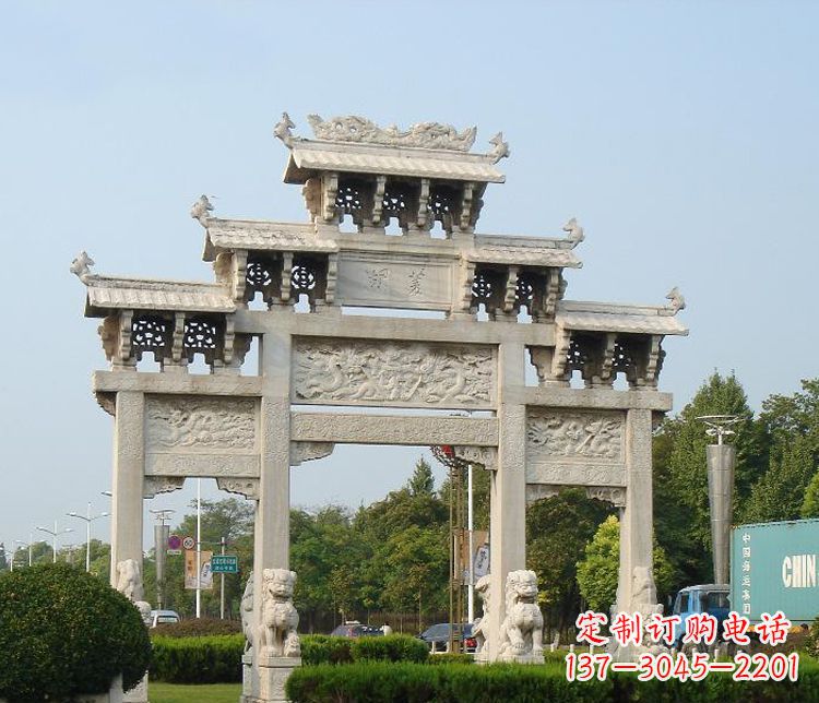 张掖大理石牌坊雕塑——精致纯粹、卓越优雅