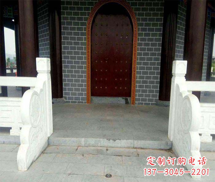 张掖高品质大理石栏板雕塑