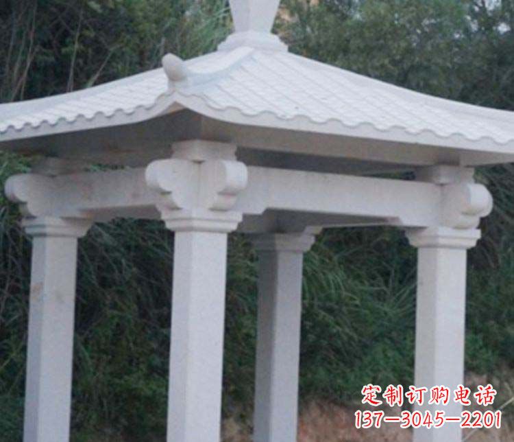 张掖大理石凉亭雕塑