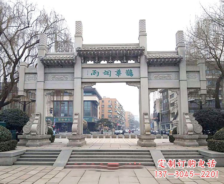 张掖专业牌坊雕塑定制服务